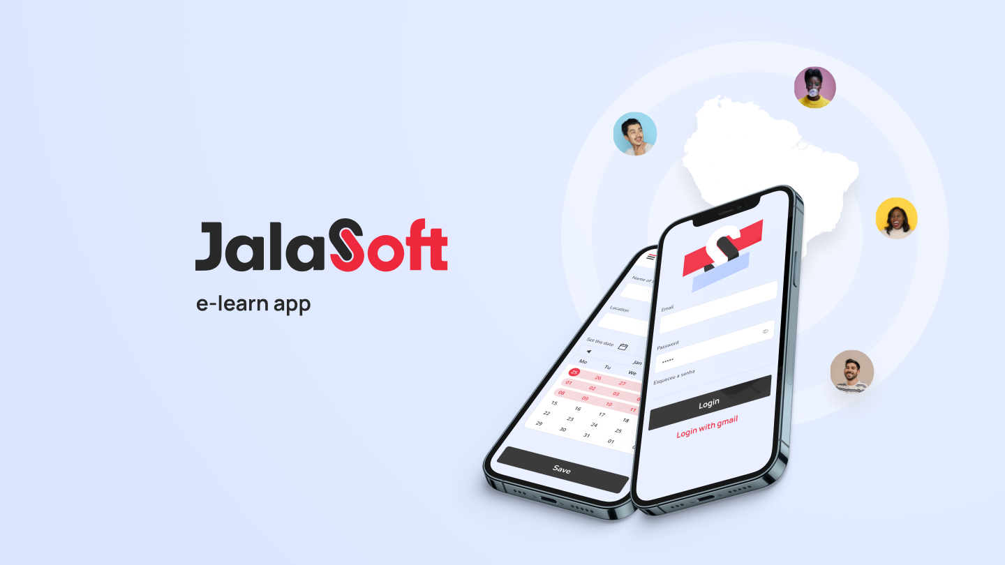 Elearn App — learning platform for bootcamp students, teachers and admins