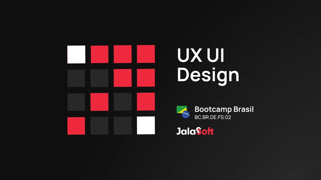 UX/UI Design course cover, Bootcamp Brazil